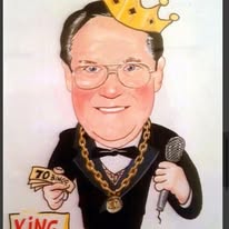 Eric, drawn for his 70th.